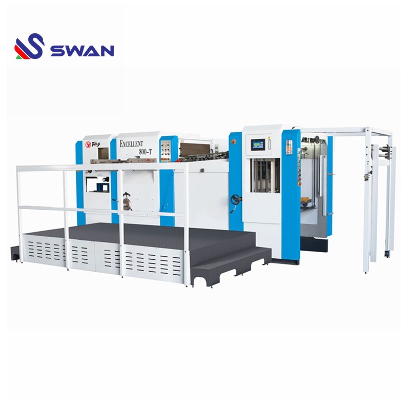 Excellent 800T Automatic Die Cutting and Creasing Machine